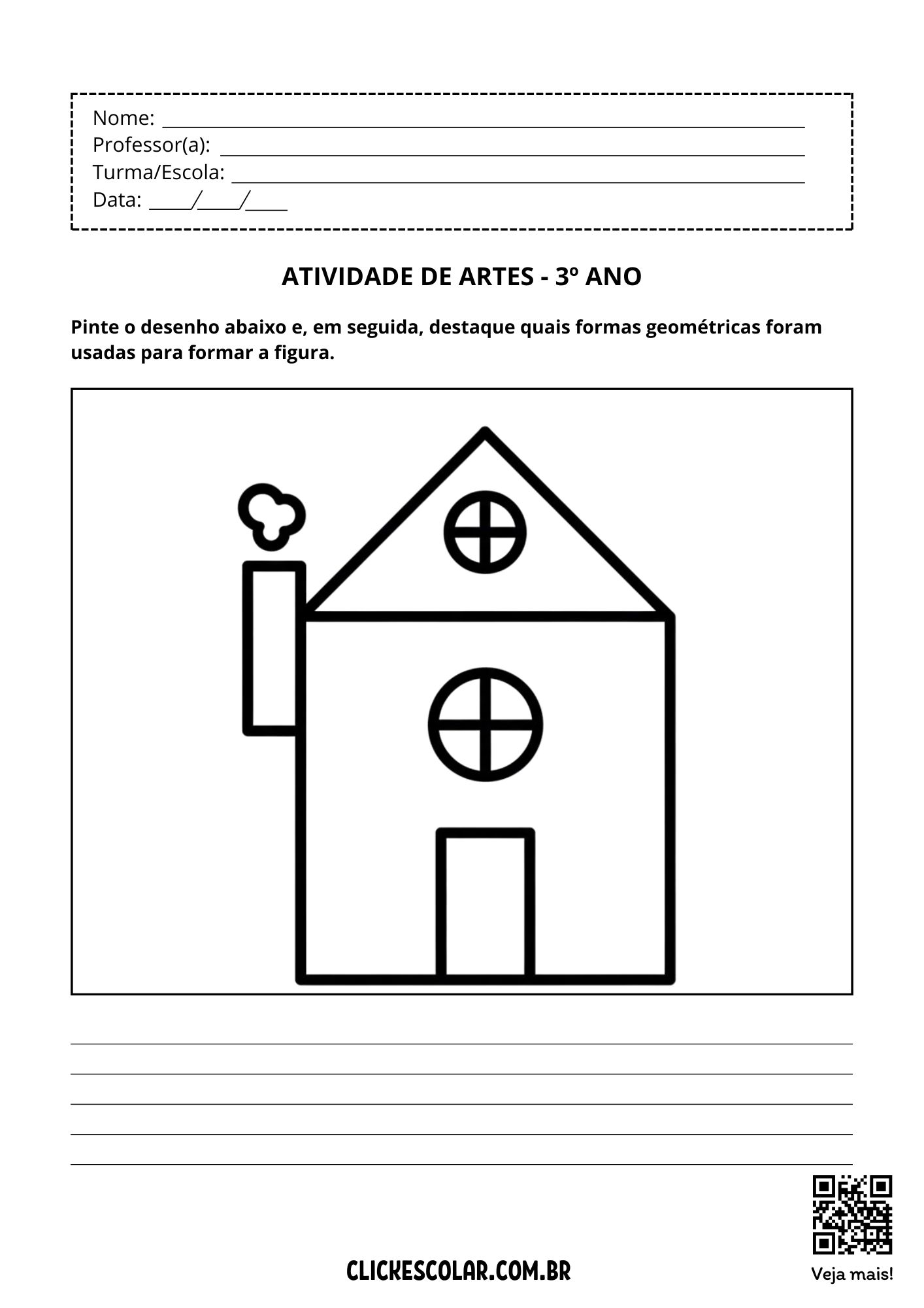 24 Atividades de Artes para 3º Ano – Click Escolar