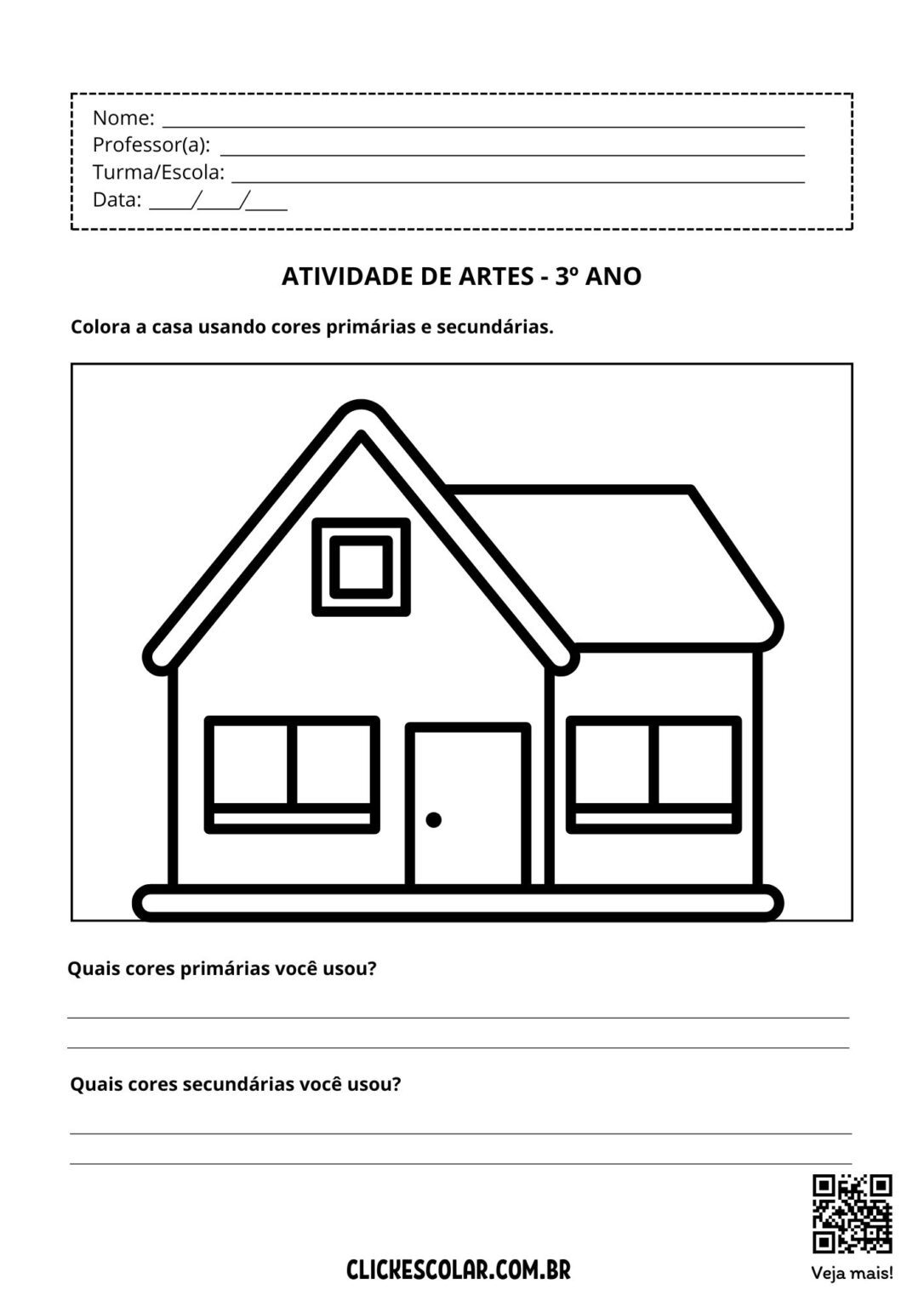 24 Atividades de Artes para 3º Ano – Click Escolar
