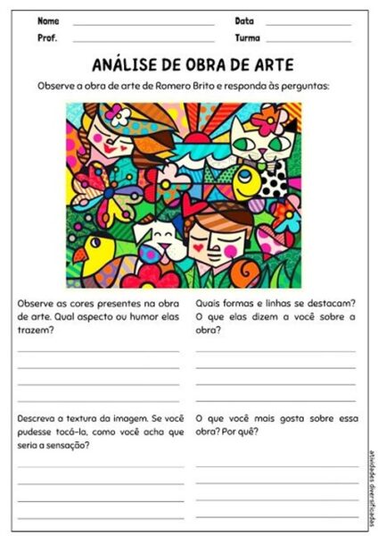 Atividade de Artes para 5º ano – Click Escolar