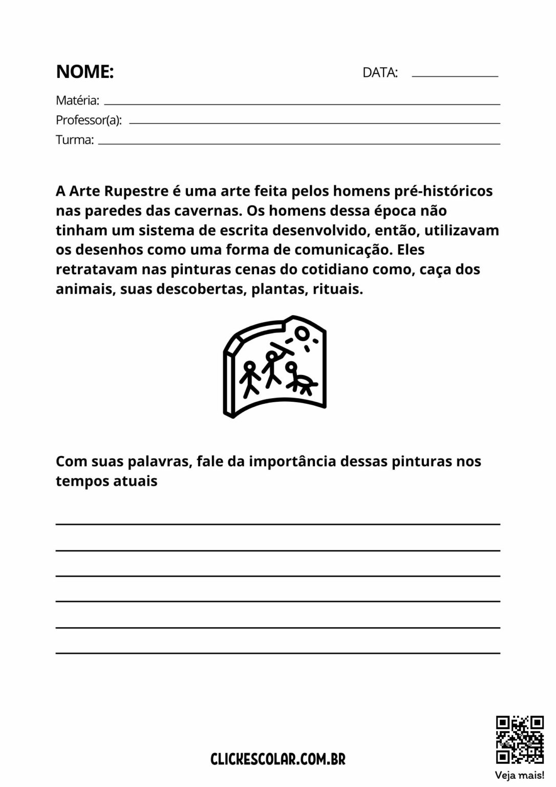 Atividade de Artes para 5º ano – Click Escolar