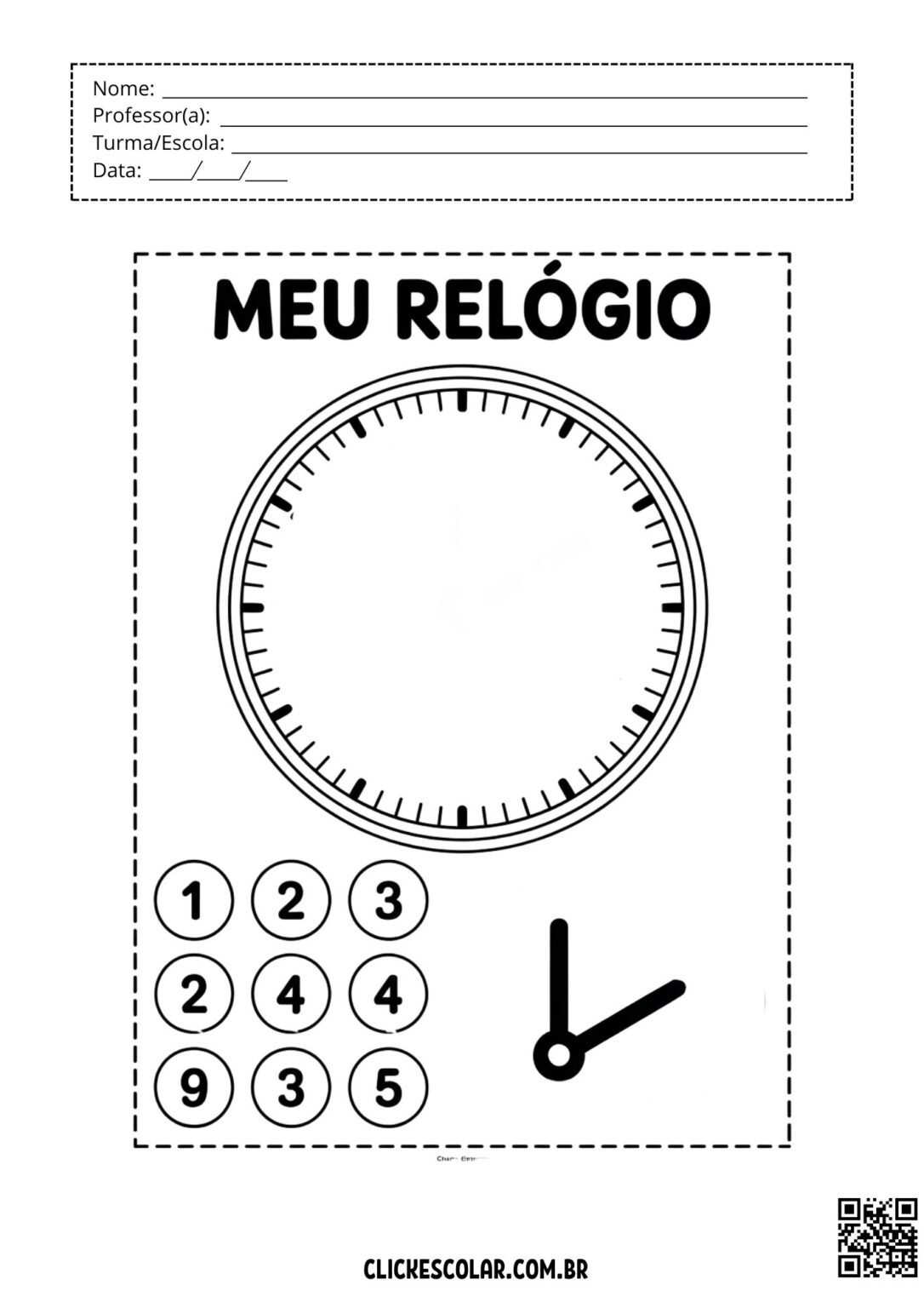 25 Atividades de Recorte e Colagem Para Imprimir – Click Escolar